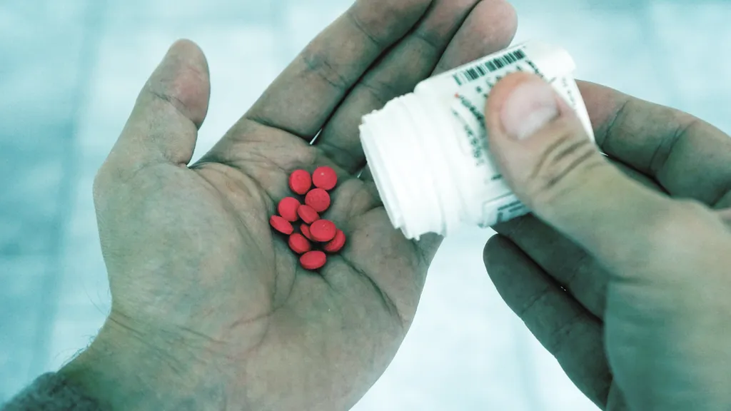 Equipment associated with misused pills use