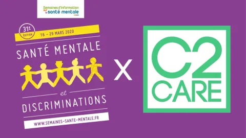 C2Care visual for Mental Health Information Weeks